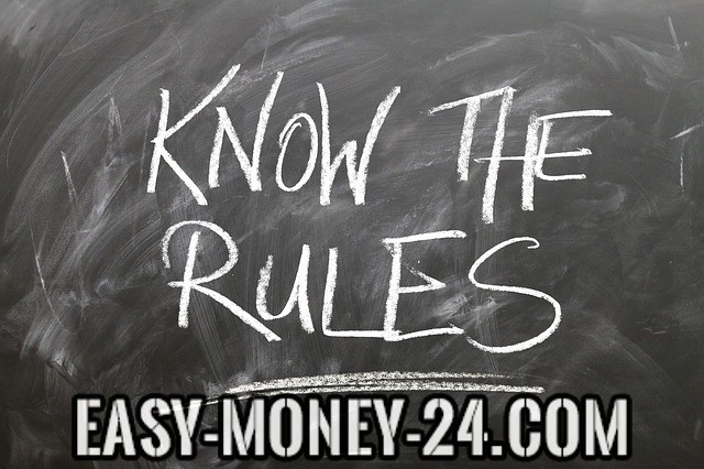 quick money guidelines